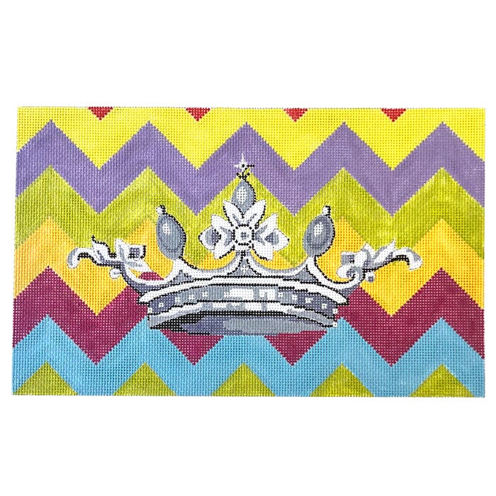 Crown #2 Painted Canvas Colors of Praise - 1