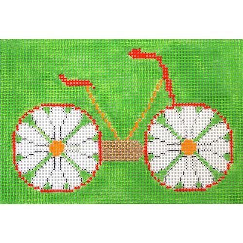 Daisy Bike Painted Canvas The Princess & Me - 1