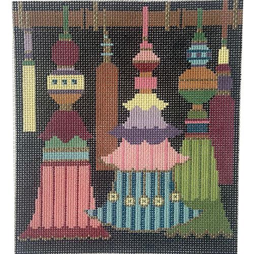 Decorative Tassels Painted Canvas Lee's Needle Art Inc. - 1