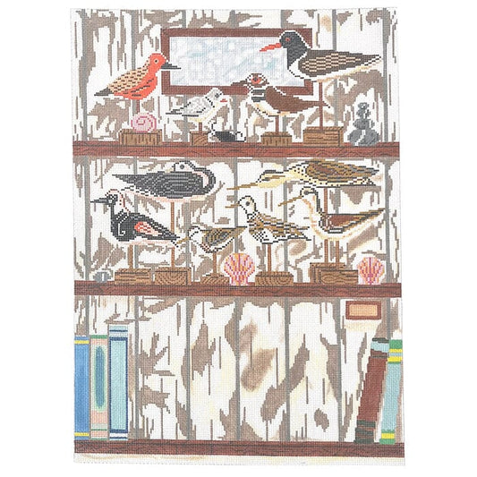 Decoys Display Painted Canvas Cooper Oaks Design 