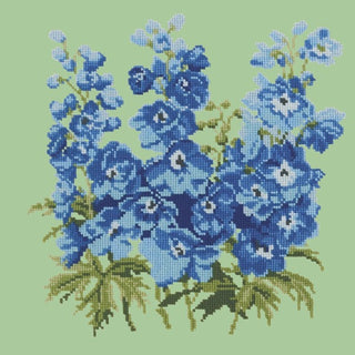 Delphinium Kits Elizabeth Bradley Design Pale Green