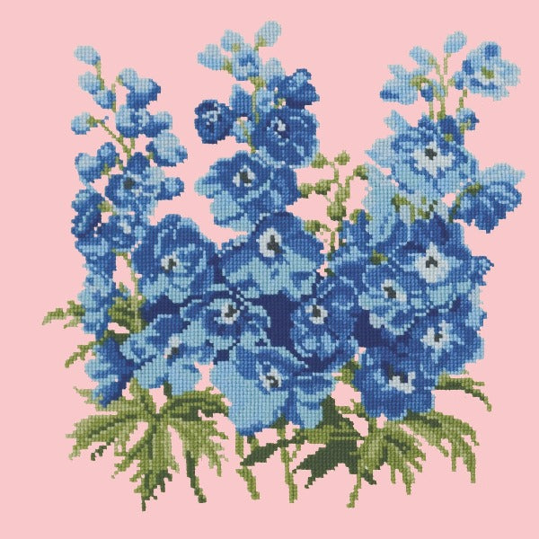 Delphinium Kits Elizabeth Bradley Design Pale Rose
