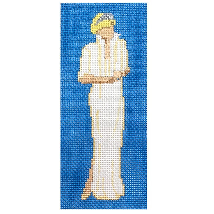 Diana in Pearl Dress Painted Canvas All About Stitching/The Collection Design - 1