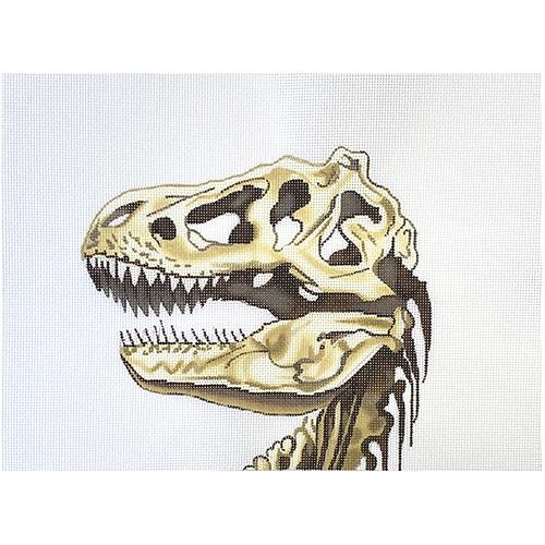 Dinosaur Skull Painted Canvas Colors of Praise - 1