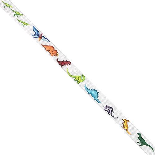 Dinosaurs Belt Painted Canvas The Meredith Collection - 1