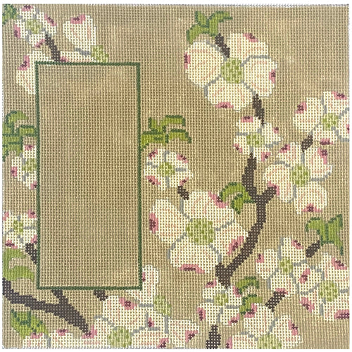 Dogwood Eyeglass Case Painted Canvas J. Child Designs - 1