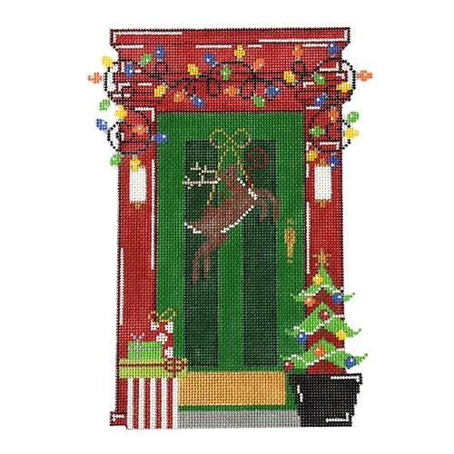 Doors December Painted Canvas The Meredith Collection - 1