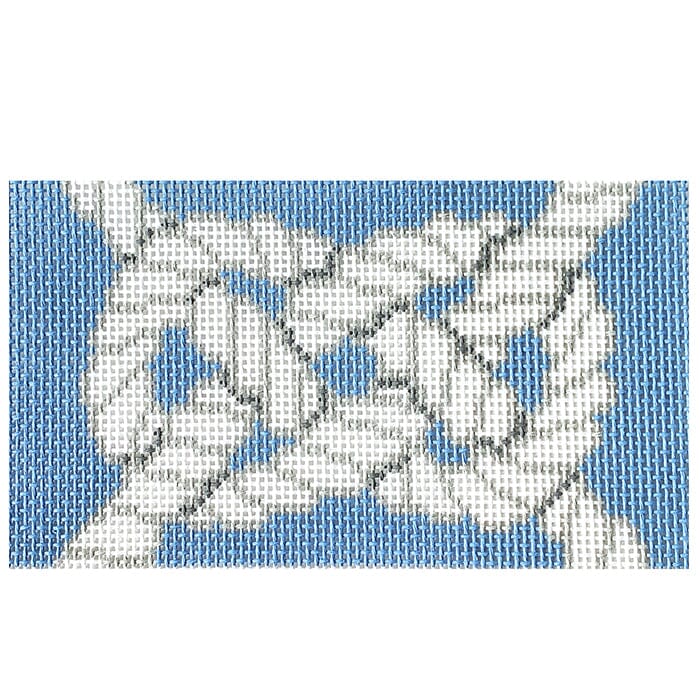 Double Carrick Bend Painted Canvas The Salty Stitcher