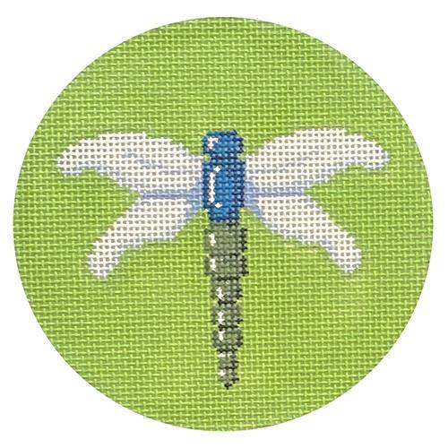Dragonfly Round (AT) Painted Canvas Associated Talents - 1