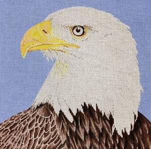 Eagle Painted Canvas The Meredith Collection