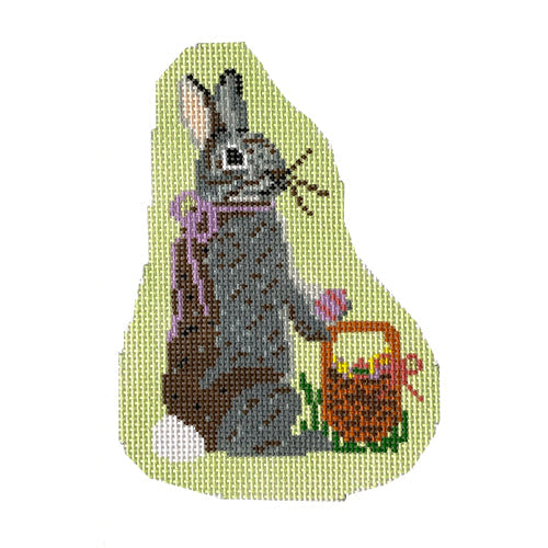 Easter Bunny at Work Painted Canvas KCN Designers - 1