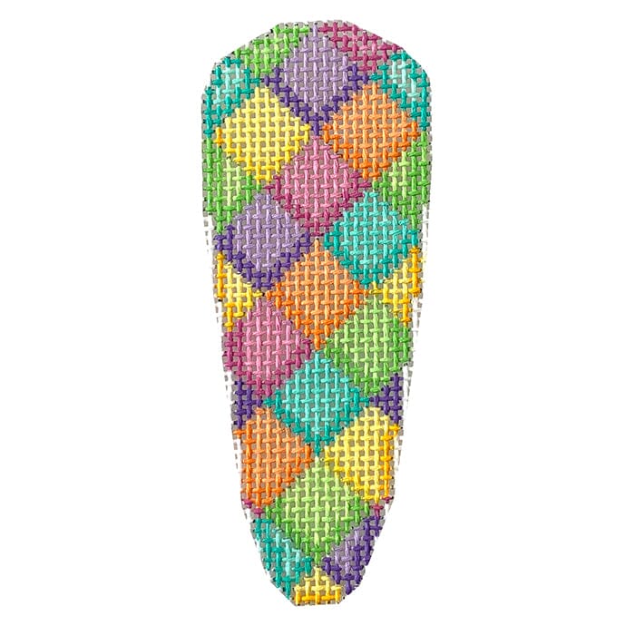 Easter Harlequin Baby Carrot Painted Canvas Associated Talents - 1