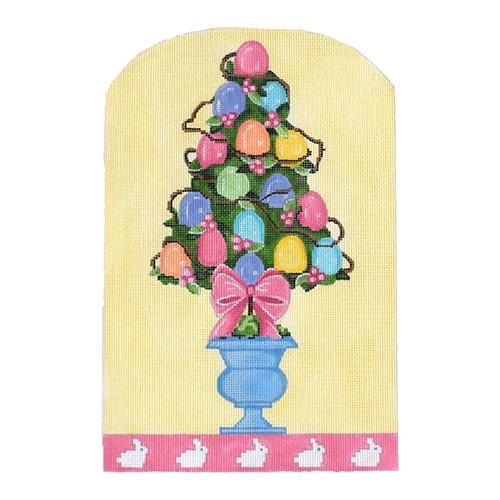 Easter Topiary Painted Canvas Pepperberry Designs - 1