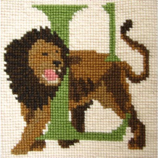 EBAAL Animal Alphabet Letter L   Lion Kits Elizabeth Bradley Design