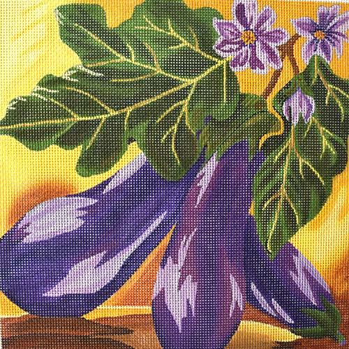 Eggplant Painted Canvas PLD Designs - 1
