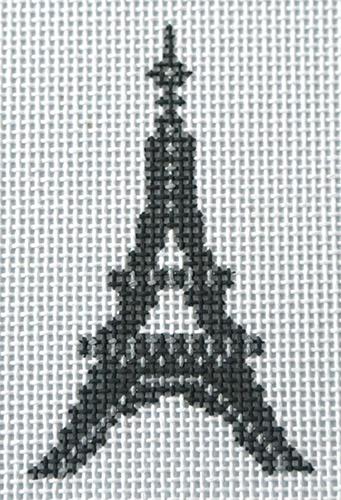 Eiffel Tower Wallet Insert Painted Canvas Danji Designs - 1