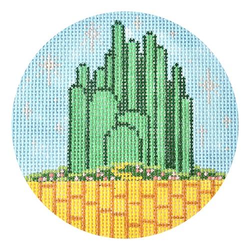 Emerald City Painted Canvas The Meredith Collection - 1