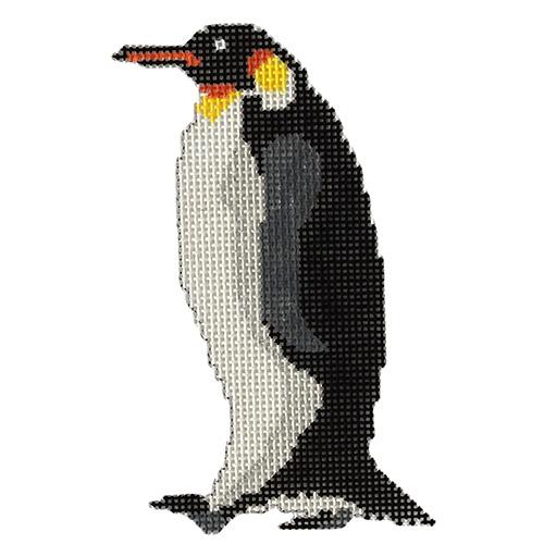 Emperor Penguin on 18 Painted Canvas PIP & Roo - 1