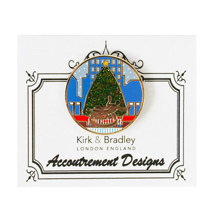 Enamel Magnet Rockefeller Center Accessories Kirk & Bradley - 1