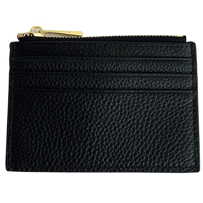 Everyday Leather Wallet   Black Leather Goods Rachel Barri Designs