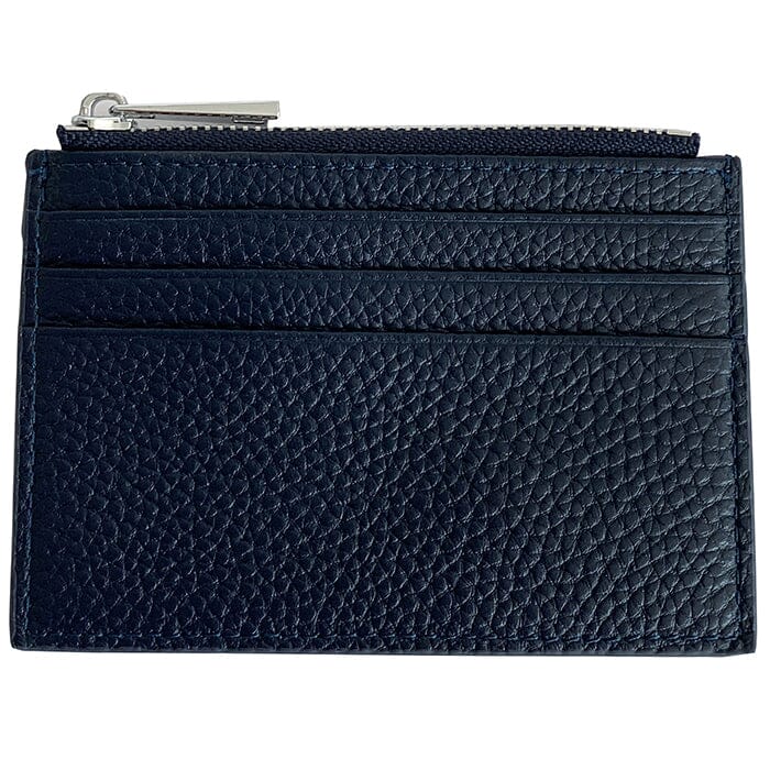 Everyday Leather Wallet   Navy Leather Goods Rachel Barri Designs