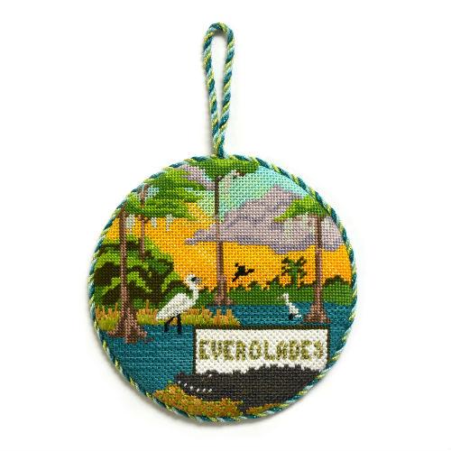Explore America   Everglades with Stitch Guide Painted Canvas Burnett & Bradley