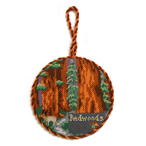 Explore America   Redwoods with Stitch Guide Painted Canvas Burnett & Bradley