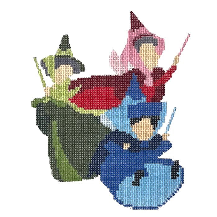 Fairy Godmothers Painted Canvas KCN Designers - 1