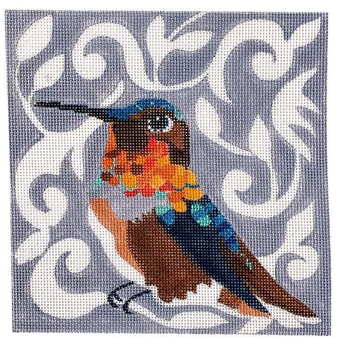 Fall Hummer Painted Canvas Melissa Prince Designs - 1