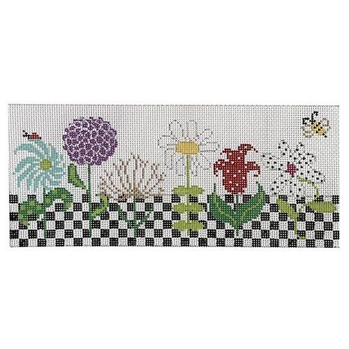 Fantasy Flowers in a Garden Painted Canvas The Princess & Me - 1