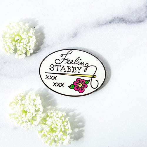 Feeling Stabby Needleminder Accessories Snarky Crafter Designs - 1