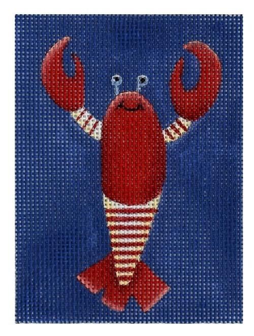 Fish Lobster Painted Canvas Melissa Shirley Designs - 1
