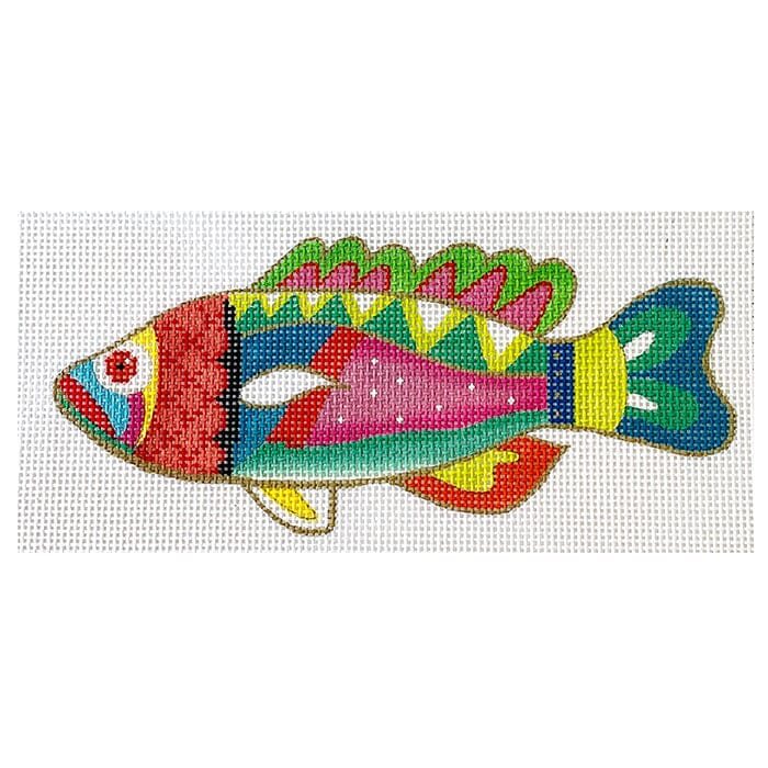Fish Painted Canvas Colors of Praise