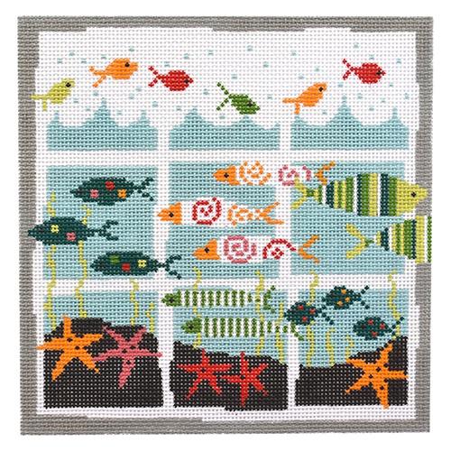 Fish (Pippin) Painted Canvas Pippin - 1