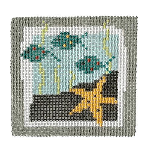 Fish & Starfish Painted Canvas Pippin - 1