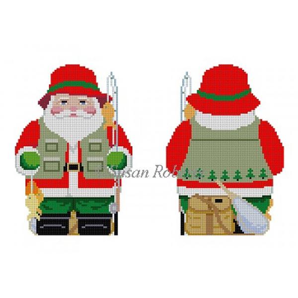 Fishing Santa Two-Sided –