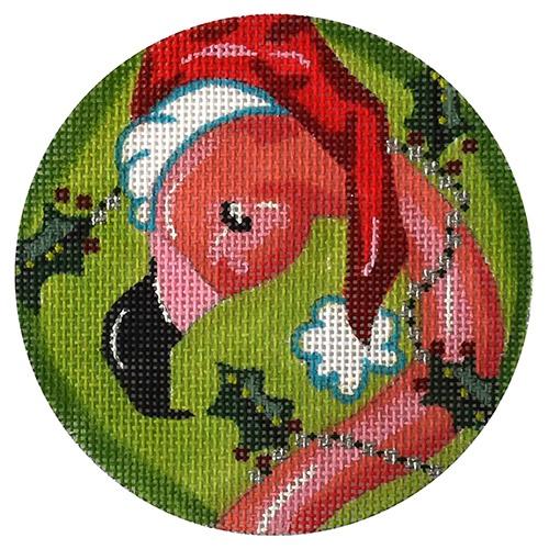 Flamingo Painted Canvas PLD Designs - 1