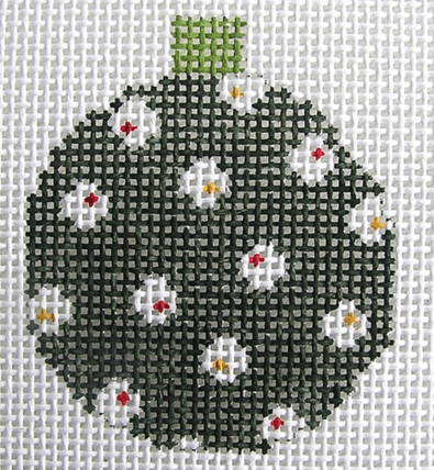 Flower Bauble Painted Canvas Pippin - 1