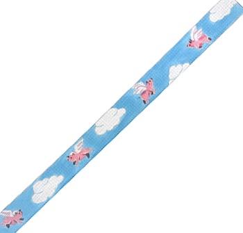 Flying Pig Belt Painted Canvas Pepperberry Designs - 1
