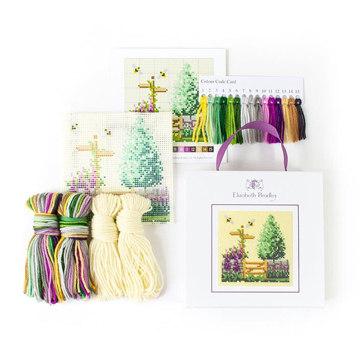 Footpath Mini Needlepoint Kit Kits Elizabeth Bradley Design - 2