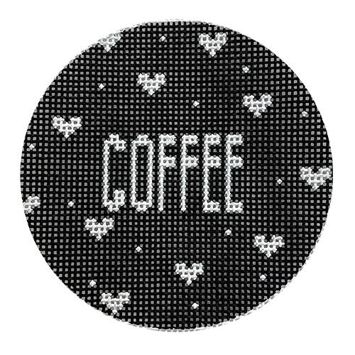 For the Love of Coffee Painted Canvas Hello Tess - 1
