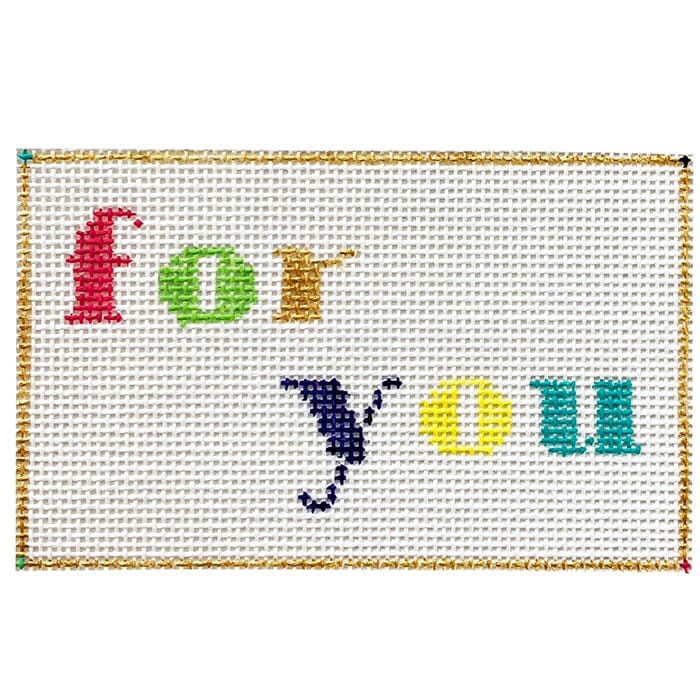 For You Painted Canvas All About Stitching/The Collection Design - 1