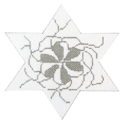 Forever Star Silver Painted Canvas Whimsy & Grace - 1