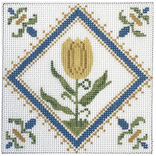 French Country Flower #1 Painted Canvas Tina Griffin Designs