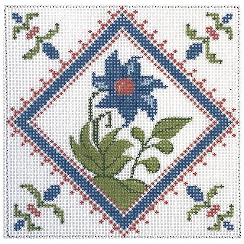 French Country Flower #2 Painted Canvas Tina Griffin Designs - 1