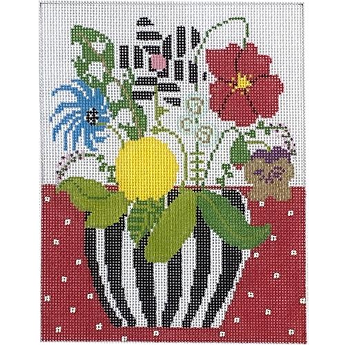 Frida's Flowers with Stitch Guide Painted Canvas The Princess & Me - 1