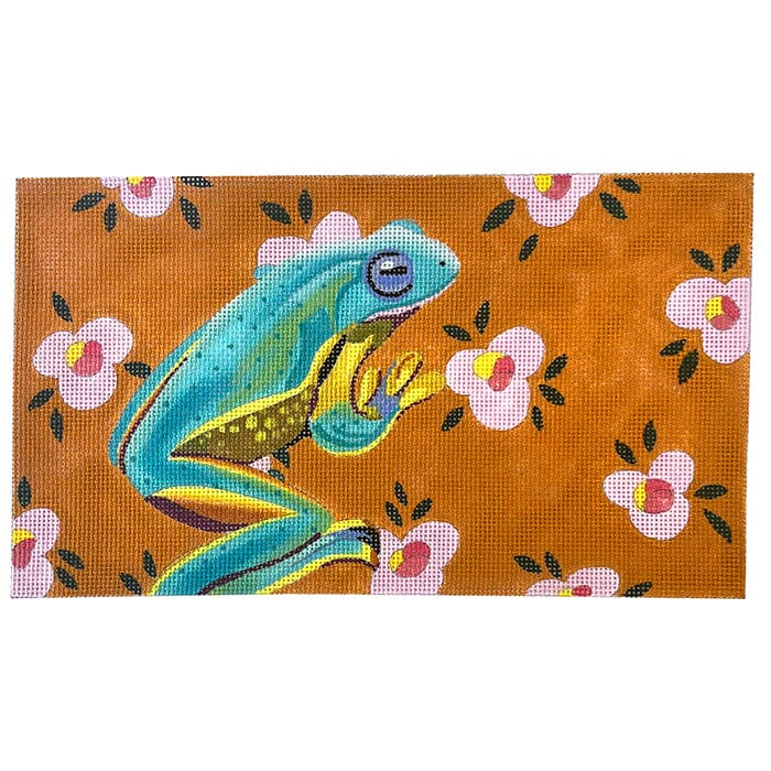 Frog 2 Painted Canvas Colors of Praise - 1