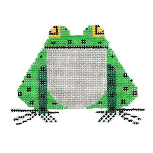 Frog Ornament Painted Canvas Charley Harper - 1