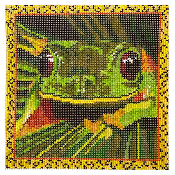 Frog Painted Canvas Colors of Praise - 1