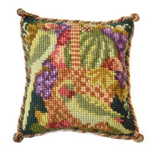 Fruit and Birds Needlepoint Kit Kits Elizabeth Bradley Design